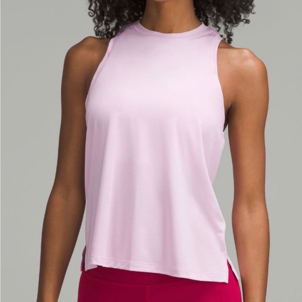 Lululemon ultra light Pink tank Top